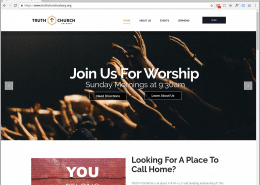 Truth Church Web Design