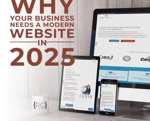 why your business needs a website in 2025 blog image rg design